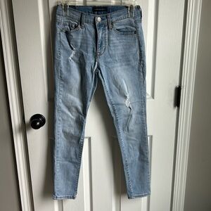 Aéropostale light wash stretch jeans